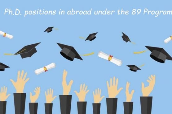 Call for applications to doctoral training program under the Project 89 in 2023