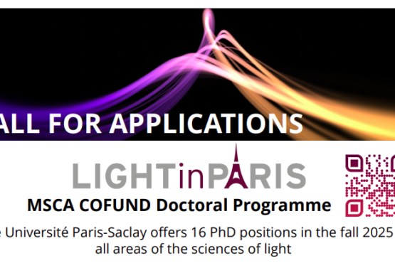 Call for applications: MSCA COFUND Doctoral Programme at Université Paris-Saclay